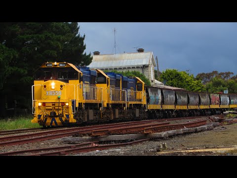 9155 Pacific National Grain Train With XR550 XR552 XR551 At Meredith (27/11/22)