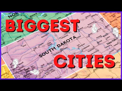 The Biggest Cities 🏙 in South Dakota