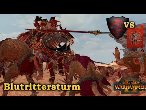 Blutrittersturm - Vampifürsten vs Skaven - Total War: Warhammer 2