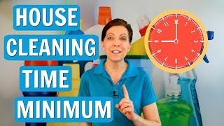 Two-Hour Minimum for House Cleaning