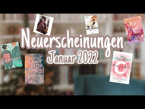 Neuerscheinungen Januar | BOOK NEWS JANUAR 2022 | thebookelle