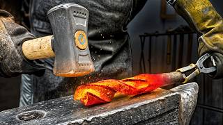 Download lagu Extreme Forging: Creating a Long, Razor-Sharp Knife from a Drill Bit! mp3 Download lagu Extreme Forging: Creating a Long, Razor-Sharp Knife from a Drill Bit! mp3