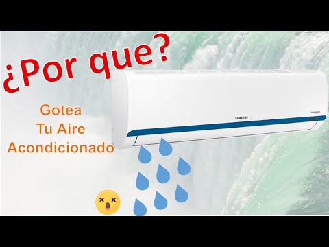 Miniatura de video sobre goteo de aire acondicionado