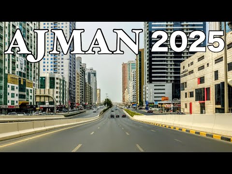 Ajman🇦🇪 Driving Tours in 4K resolution- Downtown- United Atab Emirates 