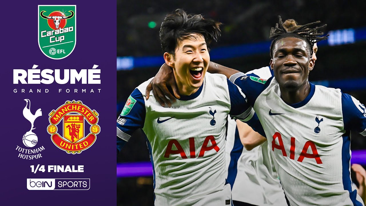 Résumé : MATCH DE L'ANNÉE entre Tottenham et Manchester United !