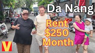 American Veteran is so happy in Da Nang ($250 month rent)