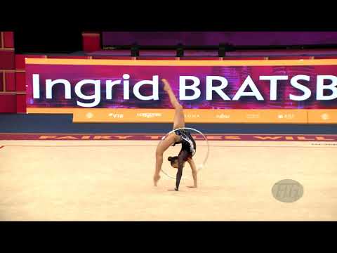 BRATSBERG Ingrid (NOR) - 2019 Rhythmic Worlds, Baku (AZE) - Qualifications Hoop
