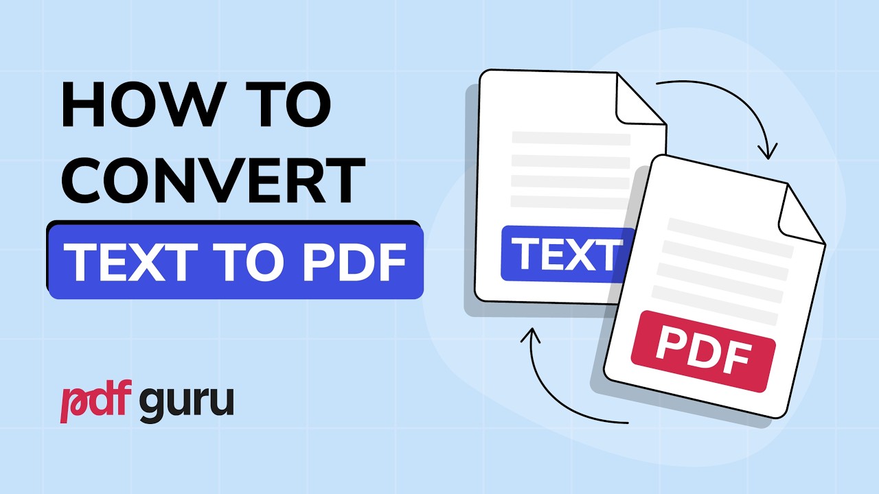 How to Convert Text to PDF & PDF to Text — Best Method for Any Device