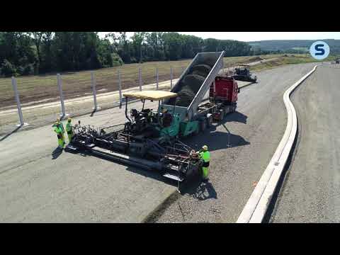 Postup výstavby D1 Budimír - Bidovce