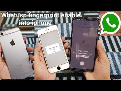 How to use whatsup fingerprint lock in...