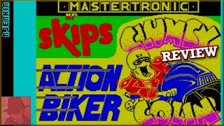 Action Biker - on the ZX Spectrum 48K !! with Commentary
