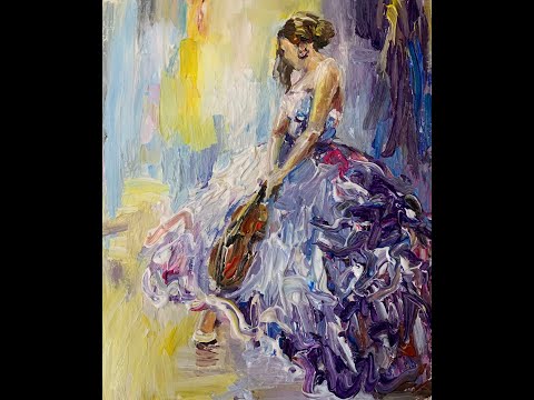 Impressionist Painting After Anna Razumovskaya