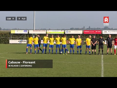 Samenvatting Cabauw - Floreant (zaterdag 9 oktober)