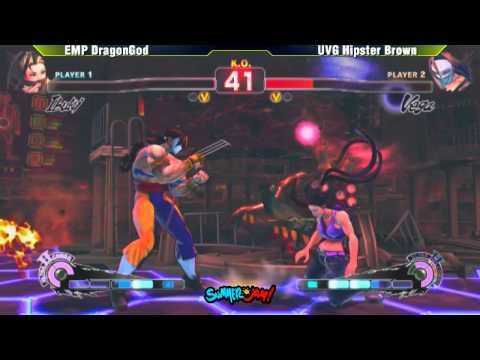 EMP DragonGod vs UVG Hipster Brown SSF4AE Singles - GVN Summer Jam 5