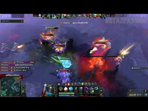 Alliance VS Nigma Miracle Create Miracle Again with 1% hp Throne Comeback