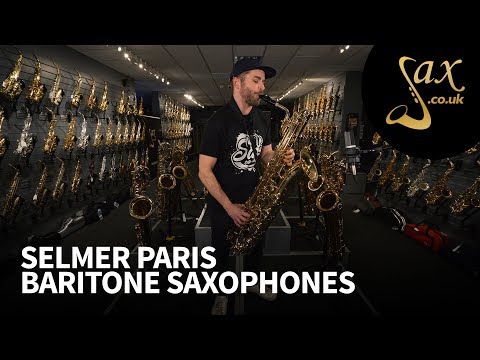 Selmer USA Baritone Saxophone (Eb) Polished Brass 1990s USA image 21