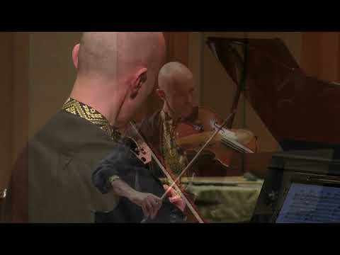 Violist A.Vavilov performs Almashi, Silvestrov, Krivopust, & Stankovych