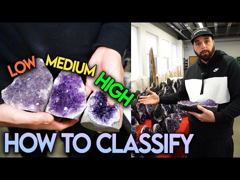How Grade Crystals High to Low - Amethyst!