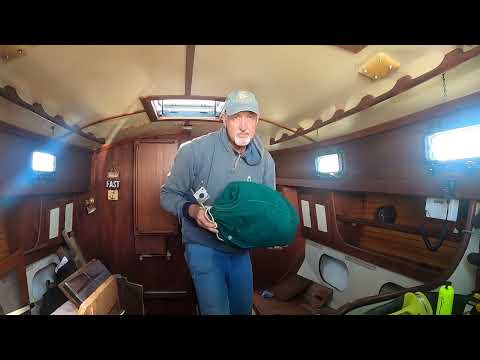 S/V SeaSprite Refit - Removing the Mast Step , Forward Water Tank and Other Assorted Tasks