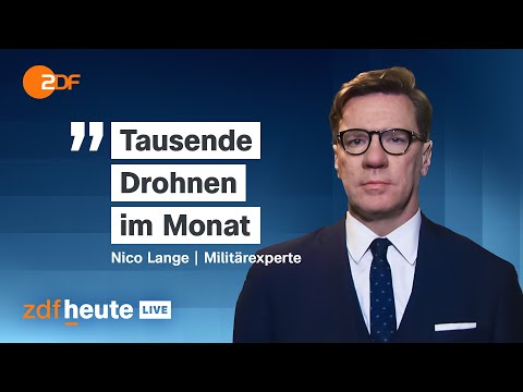 Russlands Drohnenstrategie: Putin forciert industrielle Massenfertigung | ZDFheute Live