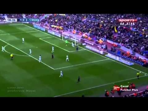 Lionel Messi vs Málaga (La Liga - Home) ● HD 720p
