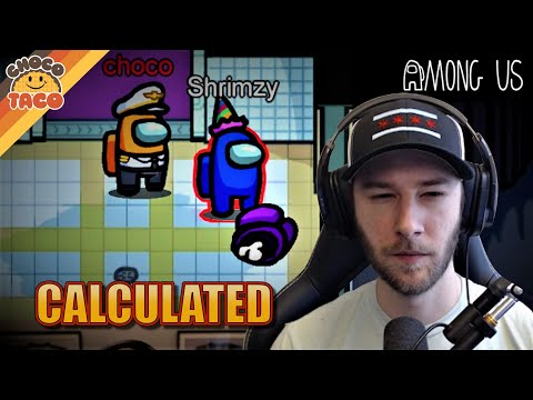 chocoTaco is Always Calculated ft. just9n, Halifax et al. - Among Us Gameplay