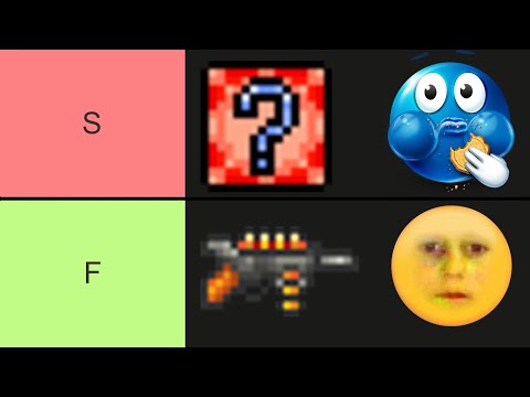 Terraria Pumpkin Moon Weapons tier list