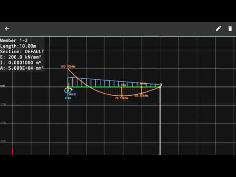 SW FEA 2D Frame Analysis Video