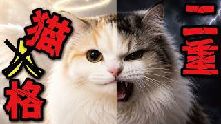 二　重　猫　格　ッッッ！？