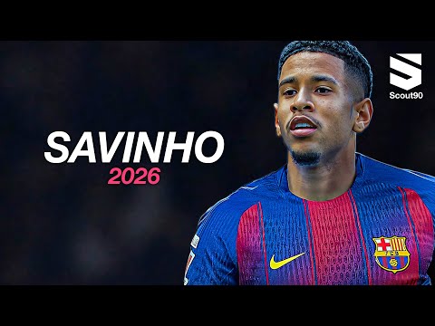 Savinho ► Welcome to Barcelona 2026 - Magic Skills & Goals | HD