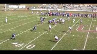 preview picture of video 'Urbana University Blue Knights Football: Ryan Gehlert 62-yard TD pass to Bobby Mason'