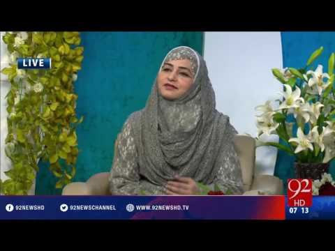 Subh e Noor - 20-05-2016 - 92NewsHD