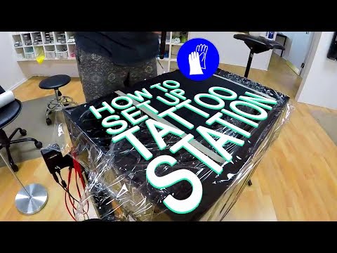 How to set up Tattoo station
