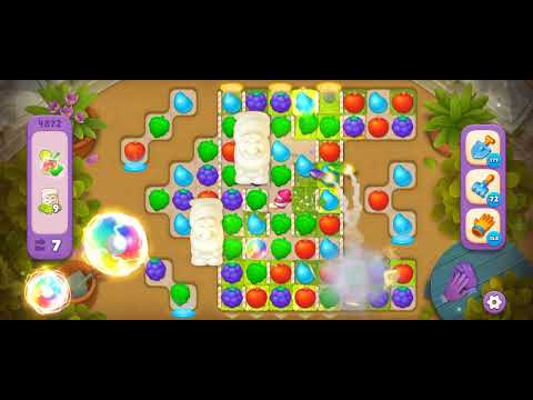 Gardenscapes Level 4872 [Super Hard Level] #androidgameplay #gardenscapesgame #viralvideo #tranding