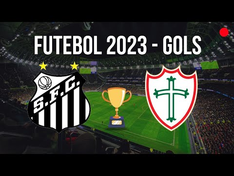 Santos 3 X 0 Portuguesa | Campeonato Paulista 2023 -  Gol de Mendoza