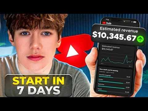 How to Start a Profitable YouTube Shorts Channel in 7 Days