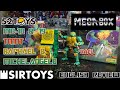 Video Review For 52Toys Megabox MB 18 19 TMNT Raphael Michelangelo