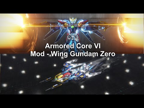 Armored Core VI - Wing Gundam Zero mod