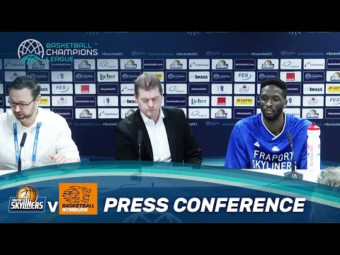 Fraport Skyliners v CEZ Nymburk - Press Conference - Basketball Champions League