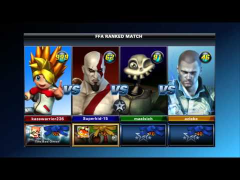 Playstation All-Stars Battle Royale Ranked Match