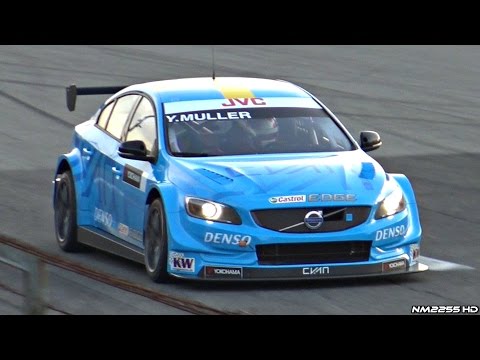 2017 Volvo S60 Polestar TC1 WTCC Sound in Action @ Track!