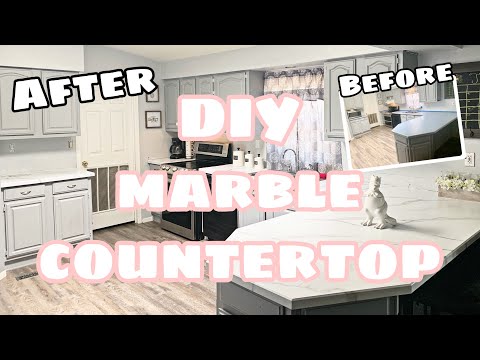 DIY MARBLE COUNTERTOP TRANSFORMATION WITH GIANI PAINT