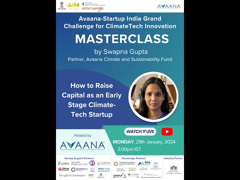 How to Raise Capital as an Early Stage Climate-Tech Startup