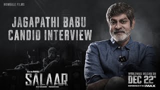 Jagapathi Babu Candid Interview | Salaar Cease Fire Grand Release On Dec 22nd | Hombale Films