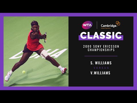 Теннис Serena Williams v. Venus Williams | Full Match | 2009 Doha Final