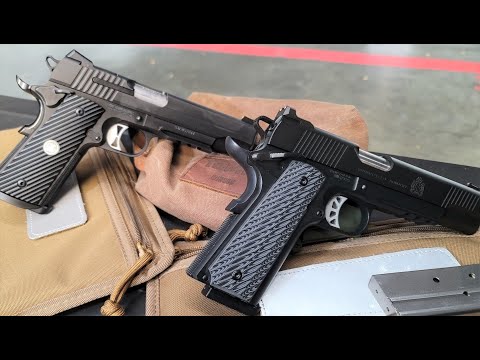 1911 Showdown!  SIG VS Springfield 10mm