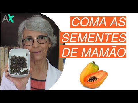 Faça como eu: comece a comer as sementes do mamão