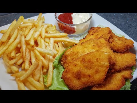 Best Chicken Schnitzels Ever | Top Recipe Without Eggs!