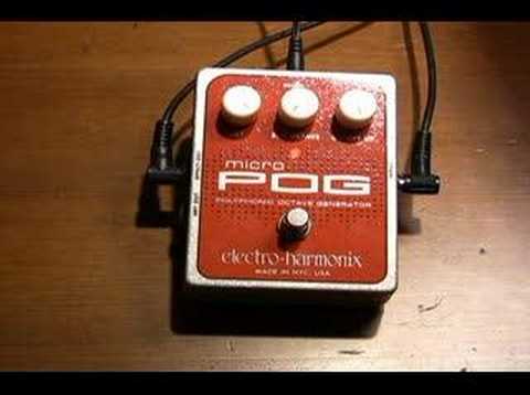 Electro Harmonix Micro POG Pedal Demo with Dave Weiner