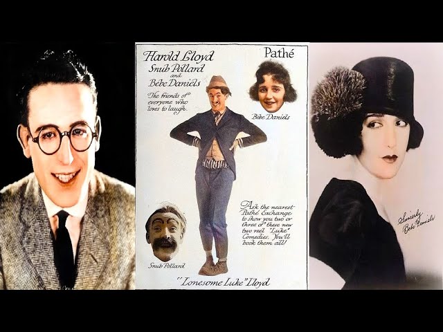 Harold Lloyd - Lonesome Luke, Messenger Short Film(1917)